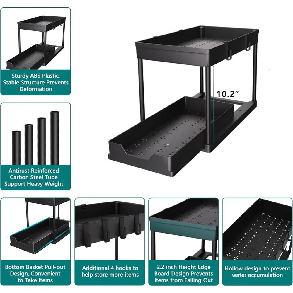 DEKAVA Under Sink Organizer